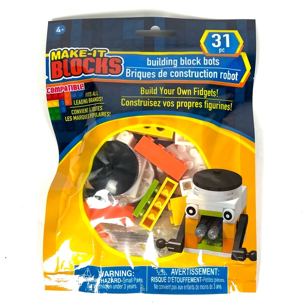 Make It Blocks 31 Pcs Make Your Own Fidgets